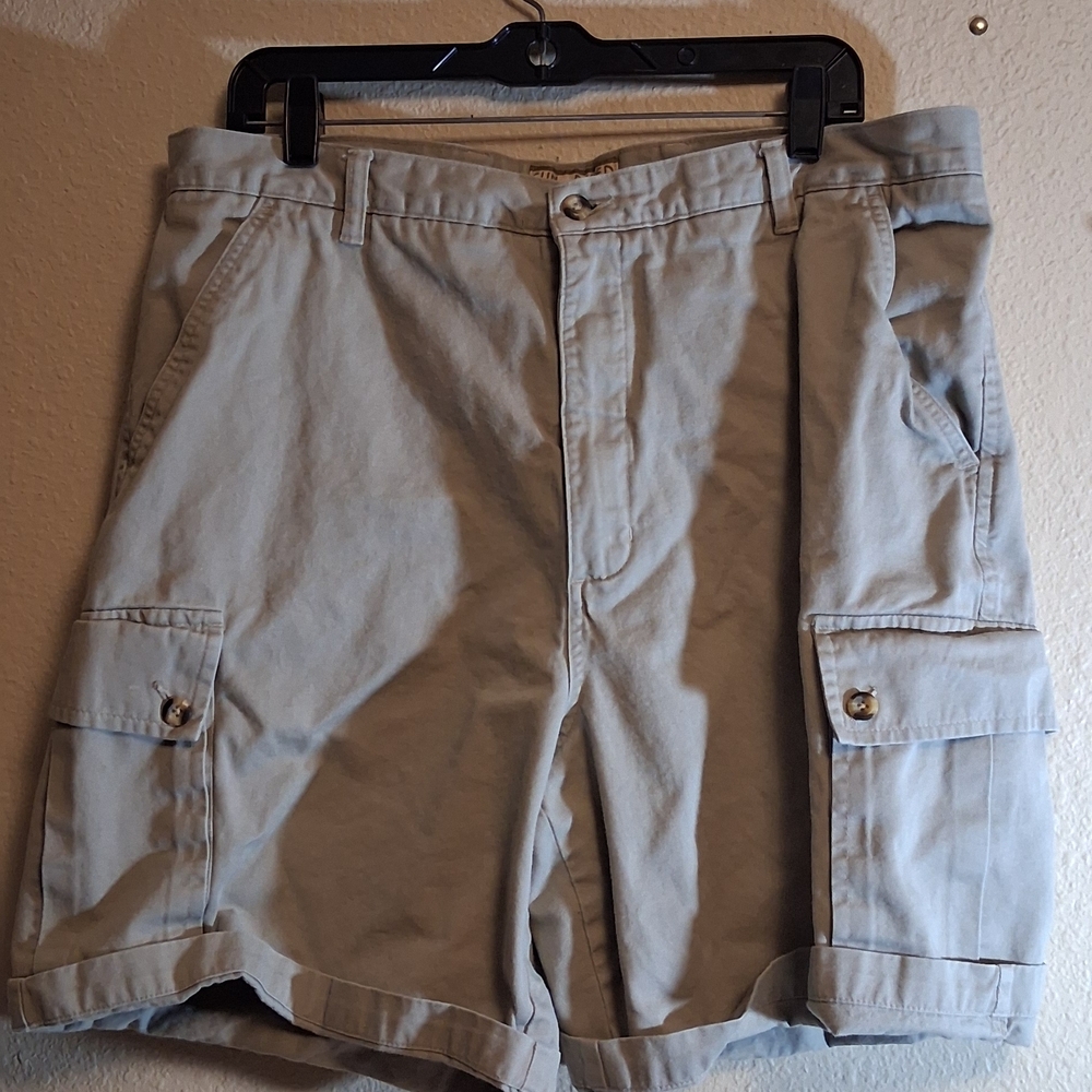Men's Cargo Shorts  Sun River 38 Khaki Color 260709